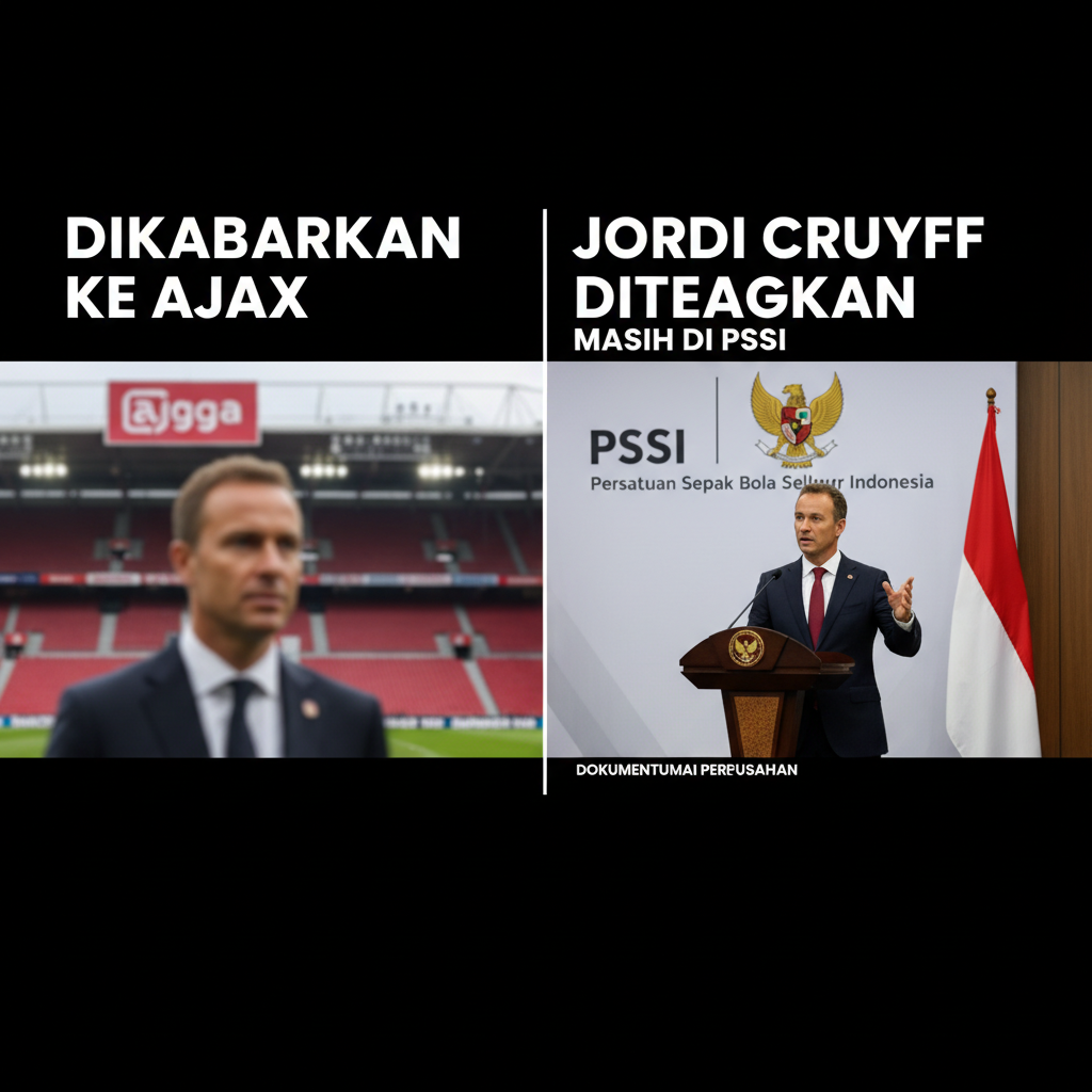 Jordi Cruyff Tegaskan Masih Berstatus di PSSI: Klarifikasi Terbaru